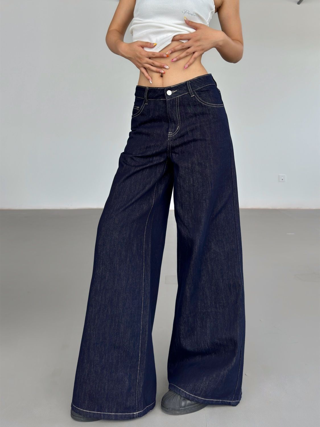 Clara Wide Leg  Denim