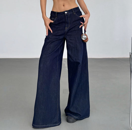 Clara Wide Leg  Denim